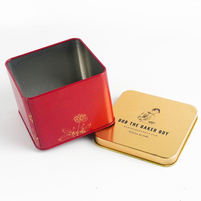 OEM China Tin And Can Suppliers -Decorative Square Tea tin can TTB-007 – Jiayi detail pictures