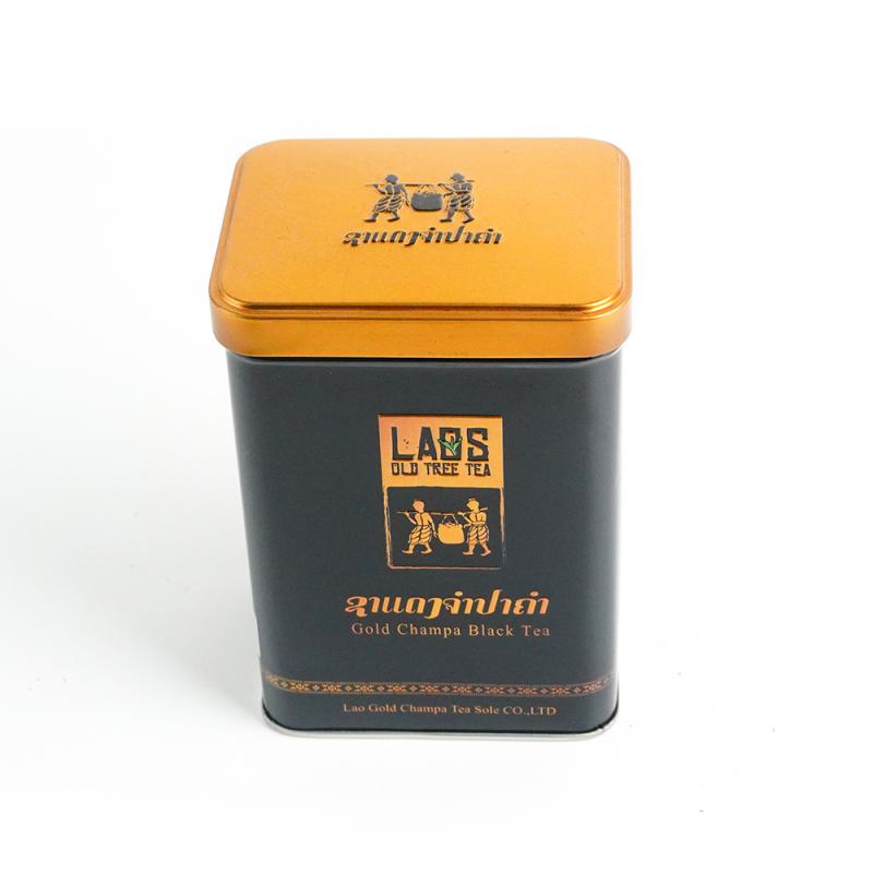 Square Tea tin can TTB-008