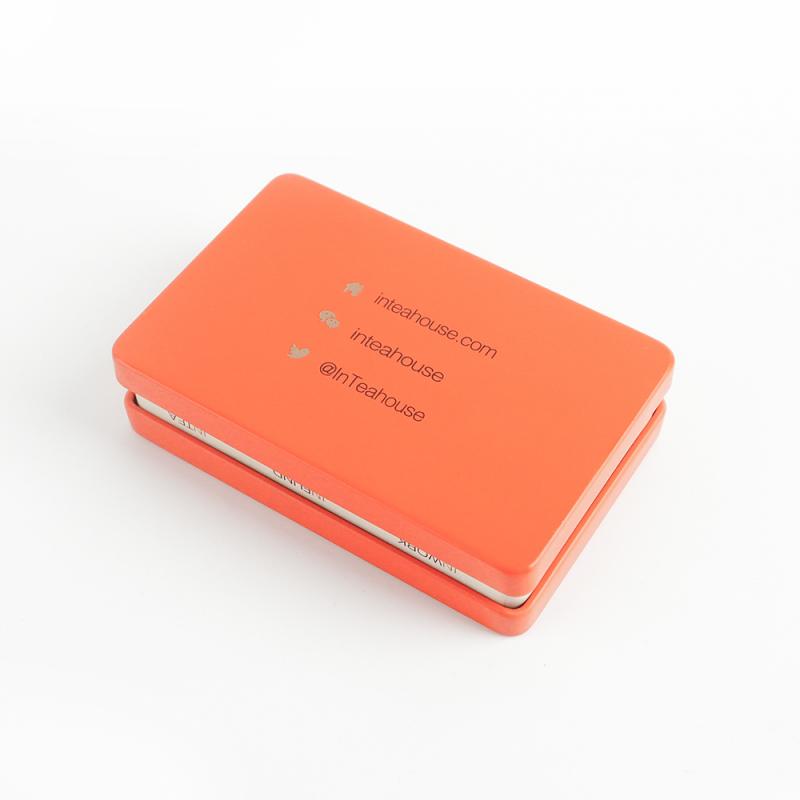 ODM Custom A Tin Can Manufacturers - Small Metal Box Metallic Tea BoxTTB-014 – Jiayi detail pictures