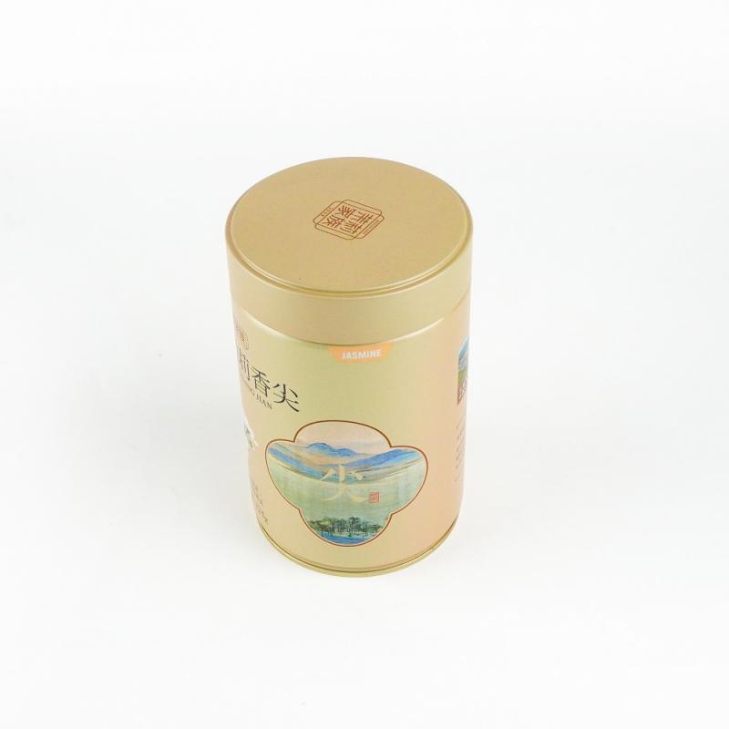Cheap A Tin Can Factory - Custom Printing Design Metal Tea tin can TTC-012 – Jiayi detail pictures