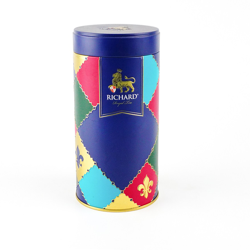 OEM custom design food grade round metal can